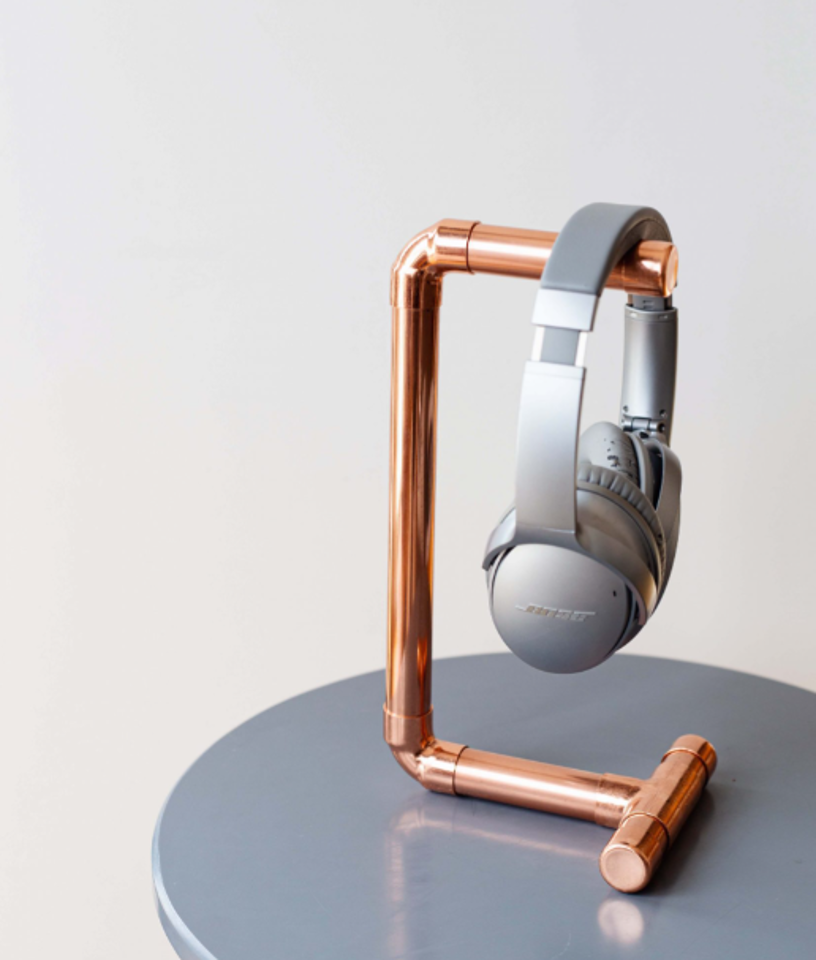 Sentinel Copper Headphone Stand