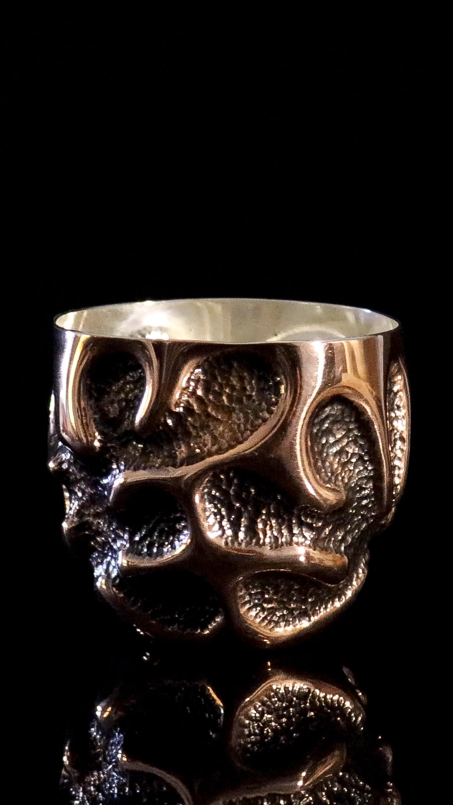 CHASED COPPER TUMBLER # 35