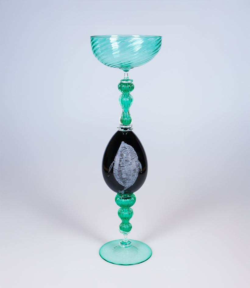BB.XL Verde di Mare — Hand-Blown Art Glass