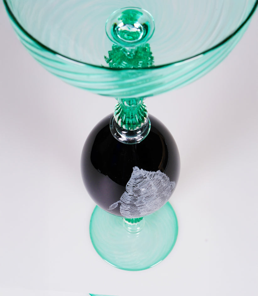 BB.XL Verde di Mare — Hand-Blown Art Glass