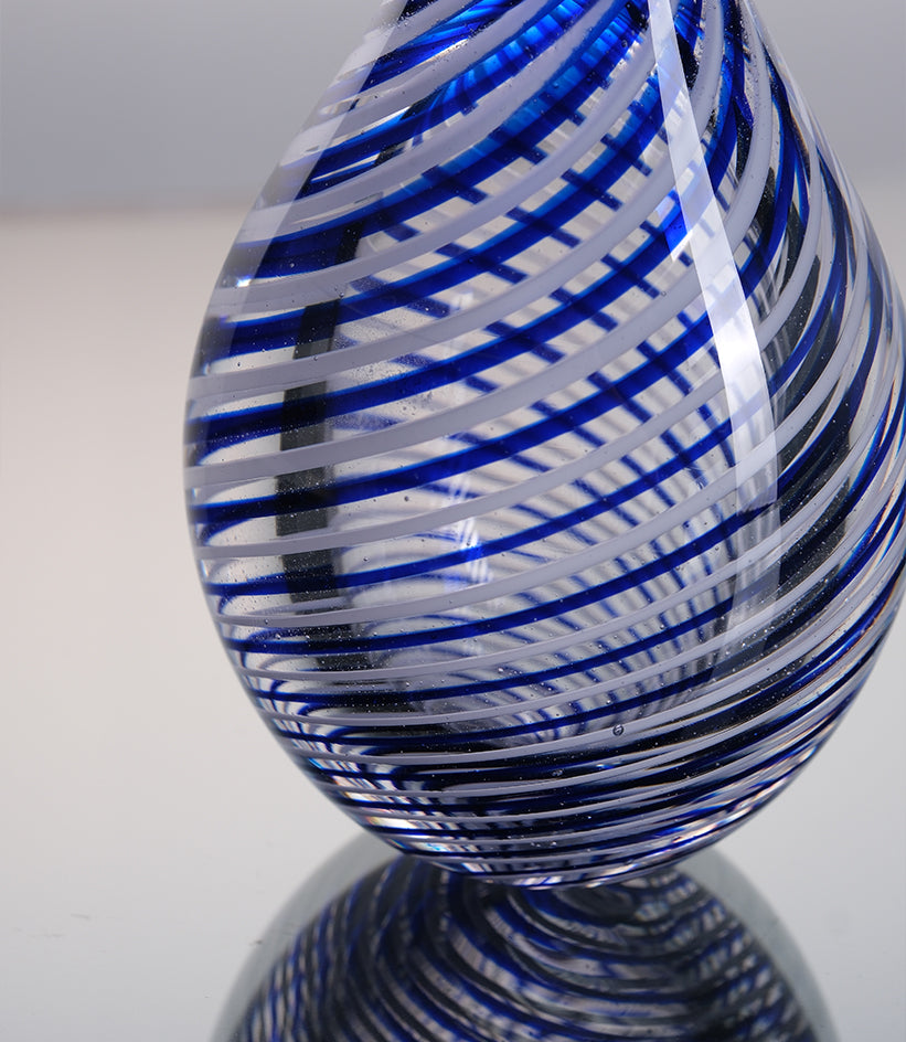 Filigrana Appuntita Hand-Blown Glass Vase