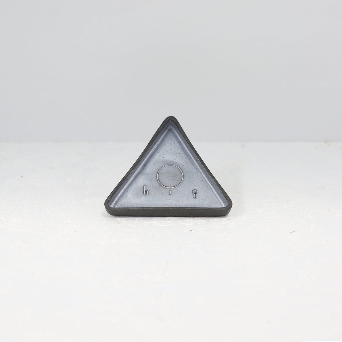 Hic Ceramics Small Triangle Plate
