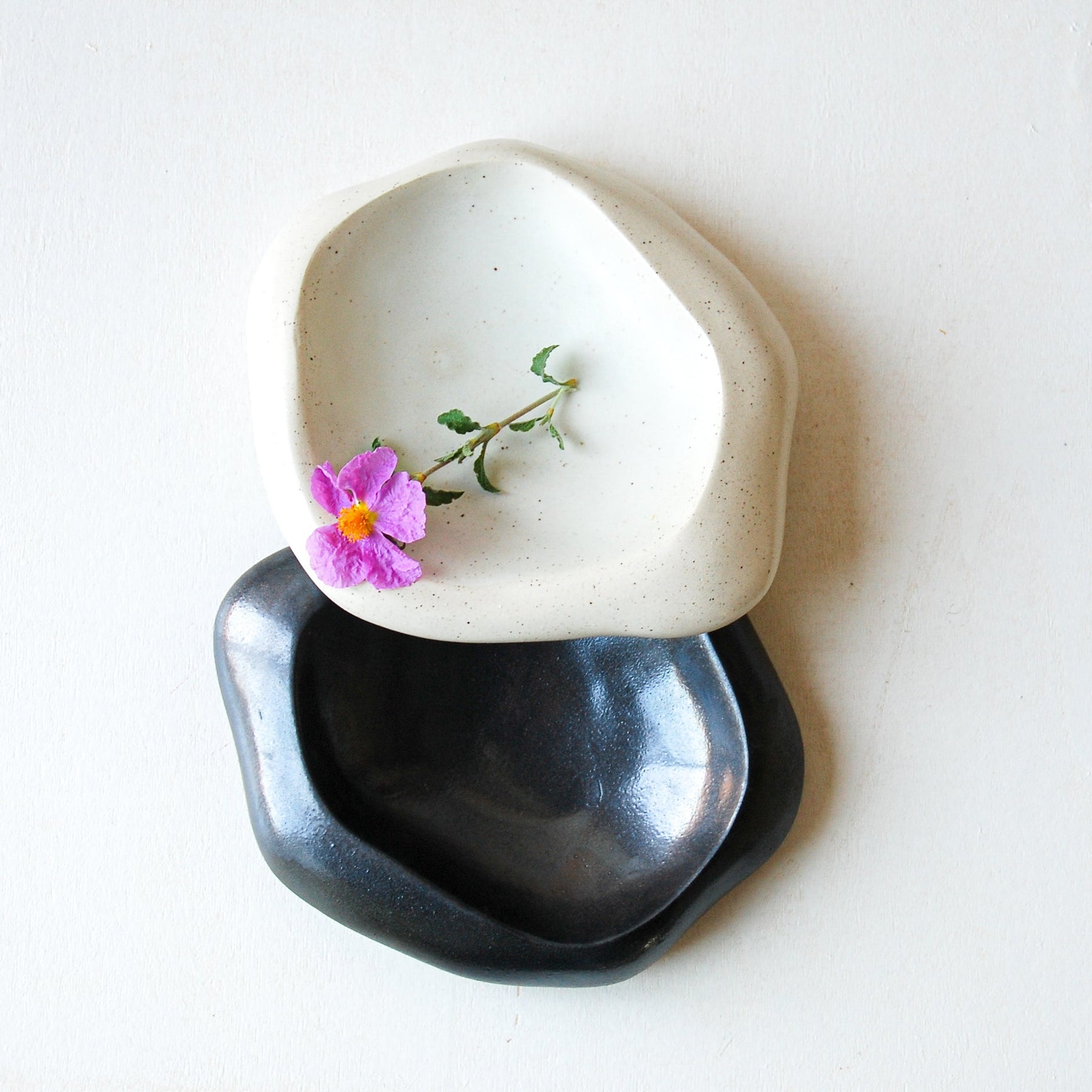 Hic Ceramics Cloud Plate Small — Handcrafted Stoneware Dessert Plate