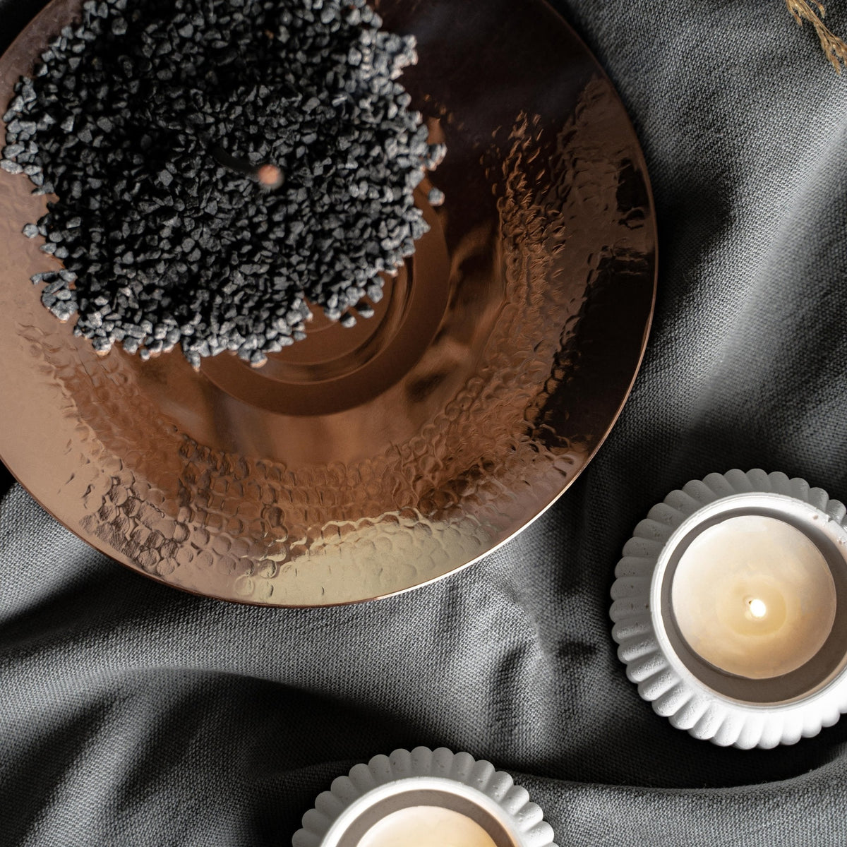 Hand - Hammered Copper Zodiac Plate – Astrology - Inspired Jewelry & Incense Dish - Alfiq's Store