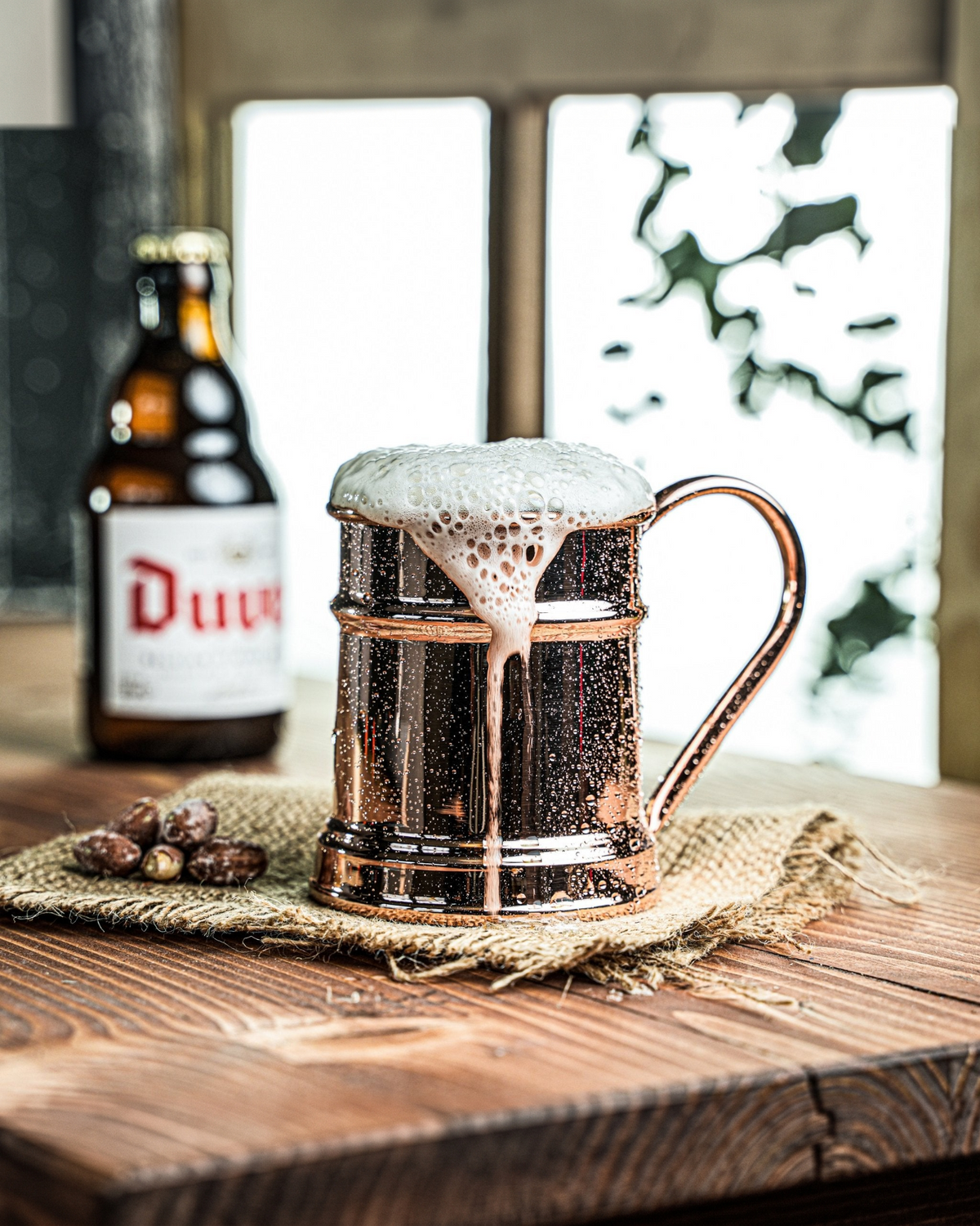 Handcrafted Copper Beer Mug – Classic Tankard for Chilled Drinks & Barware Enthusiasts - Alfiq's Store