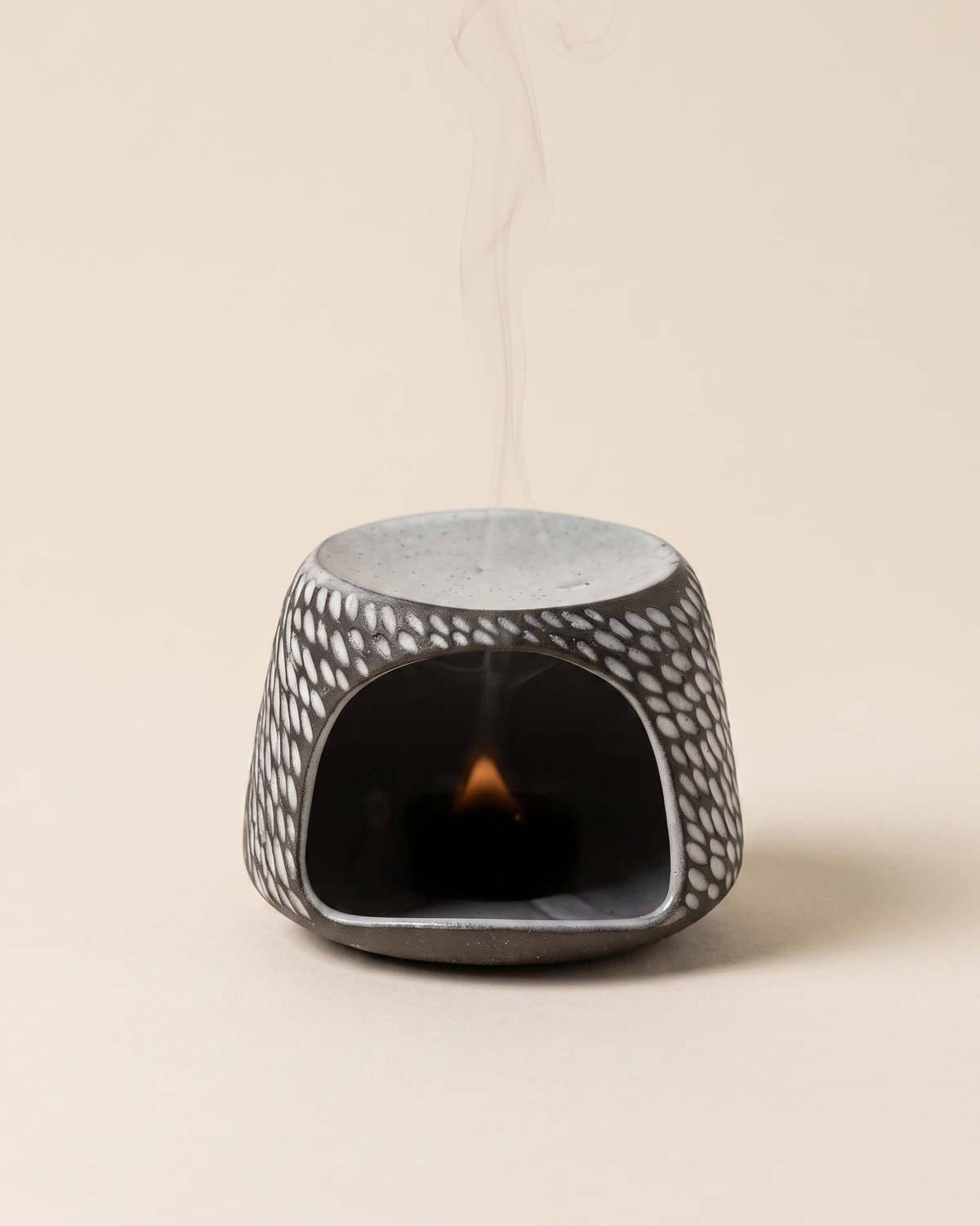 Hic Ceramics Stone Handcrafted Stoneware Censer — product photo