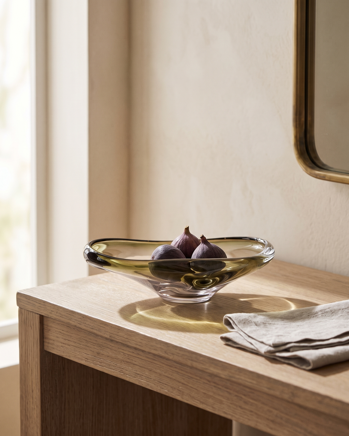 Murano Glass Bowl — styled interior scene, Bels & Pearl