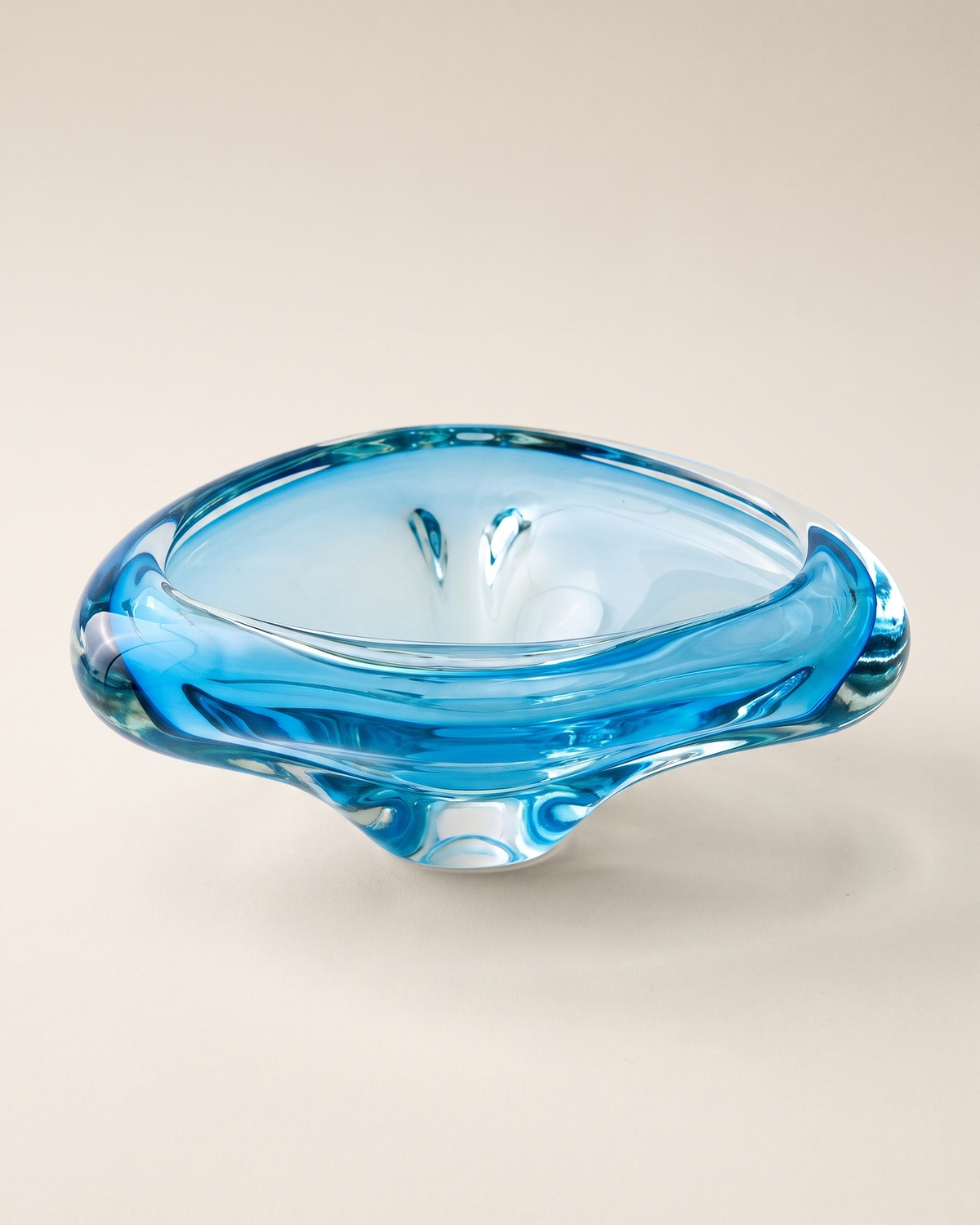 Murano Piston Glass Bowl I
