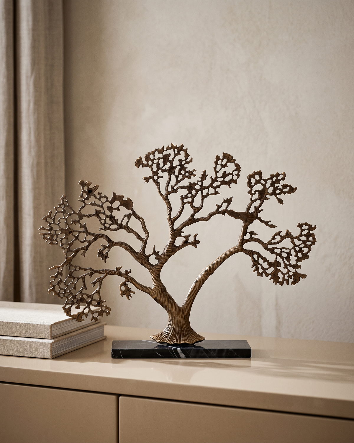 Tree of Life Decorative Object V — XL — styled interior