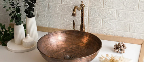 Copper Sinks & Faucets