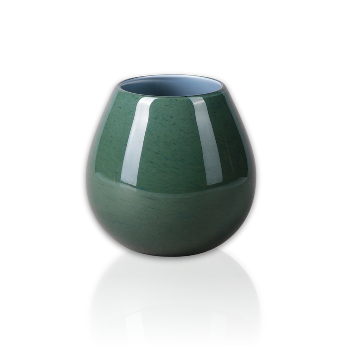 Vetro Terra Glass Tumbler – Forest Green