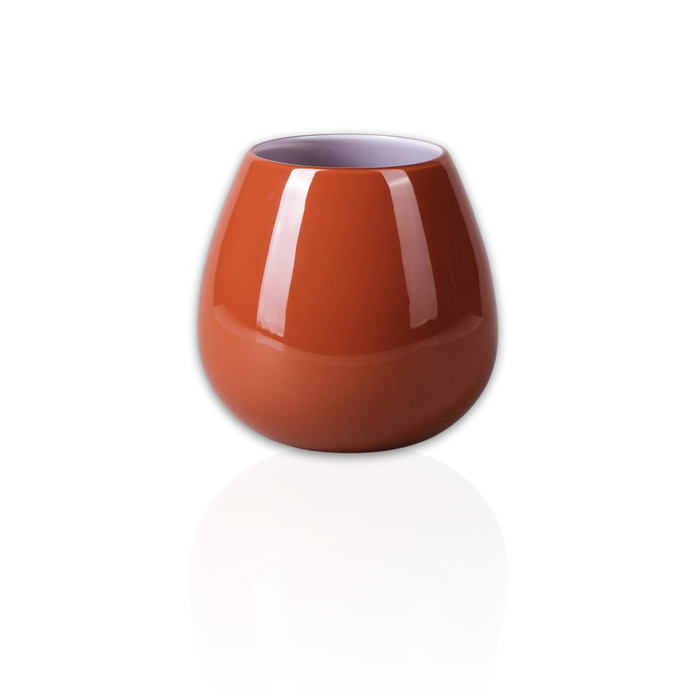 Vetro Terra Glass Tumbler – Burnt Umber