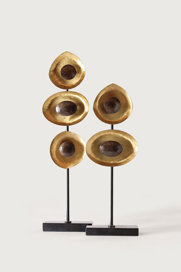 Button Sculpture (Set of 2)