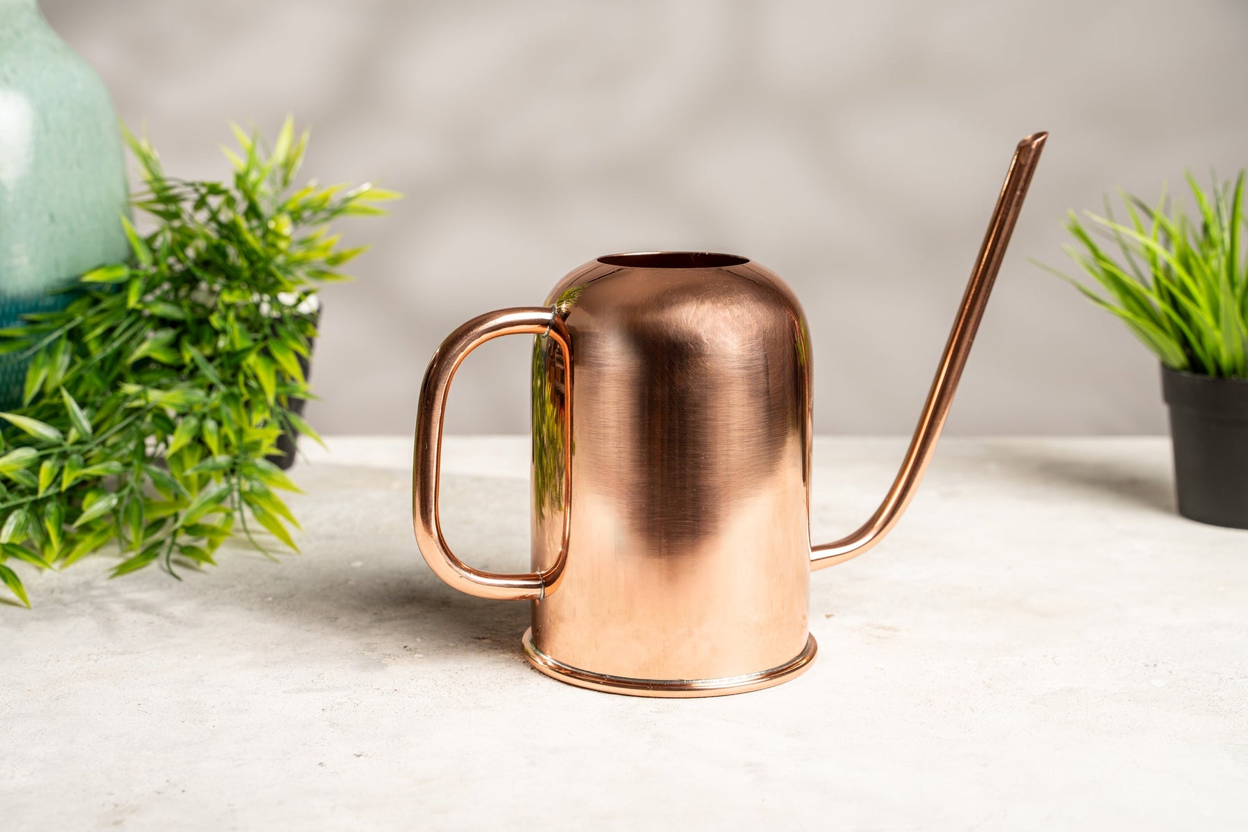 Polished Copper Watering Can – Timeless Shine for Modern Gardening
