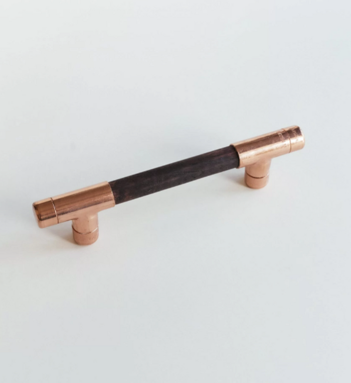 Chestnut Solid Copper Handle, 180 mm x 35 mm