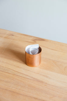 Solid Copper Desk Tidy – Minimalist Form, Everyday Function – view 2