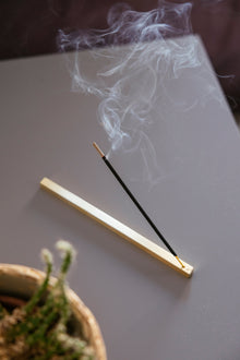 Handmade Brass Incense Holder – view 2