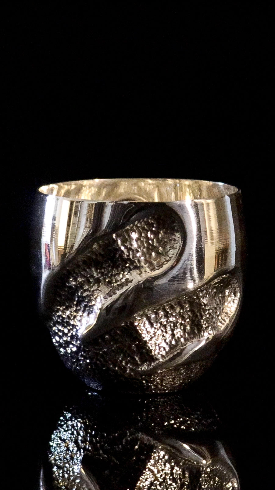 CHASED COPPER TUMBLER # 29