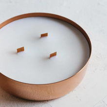 Handmade Set of 2 Copper Candle Holders | Rustic & Eco-Friendly Copper Home – view 2