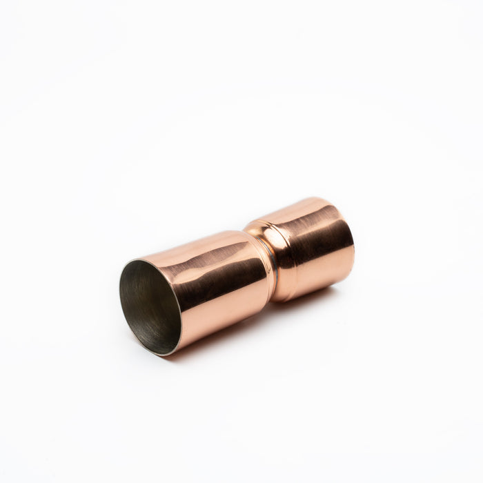 Premium Handcrafted Copper Cocktail Jigger, Double-Sided Bar Measuring Tool