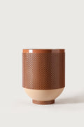 Woven-Texture Planter, Blush (One Piece)