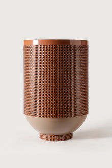 Woven-Texture Planter — Bels & Pearl