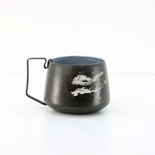 Hic Ceramics Sand Medium Stoneware Cup with Removable Stainless Steel Handle