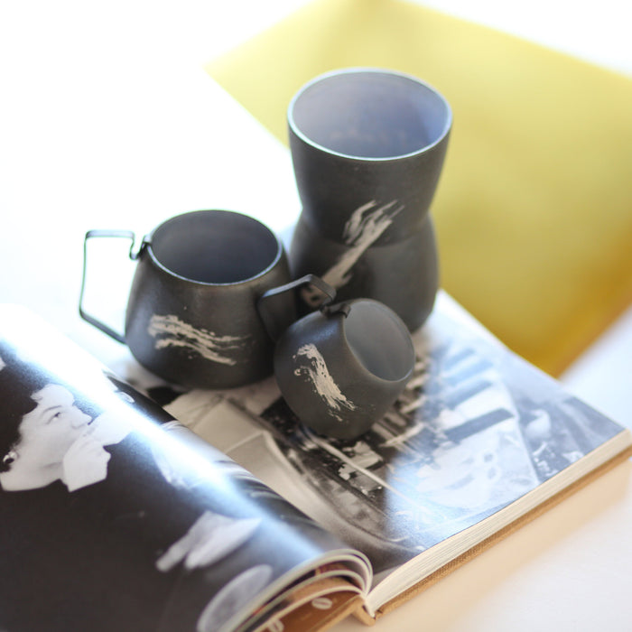 Hic Ceramics Cup Set — Handcrafted Stoneware Trio