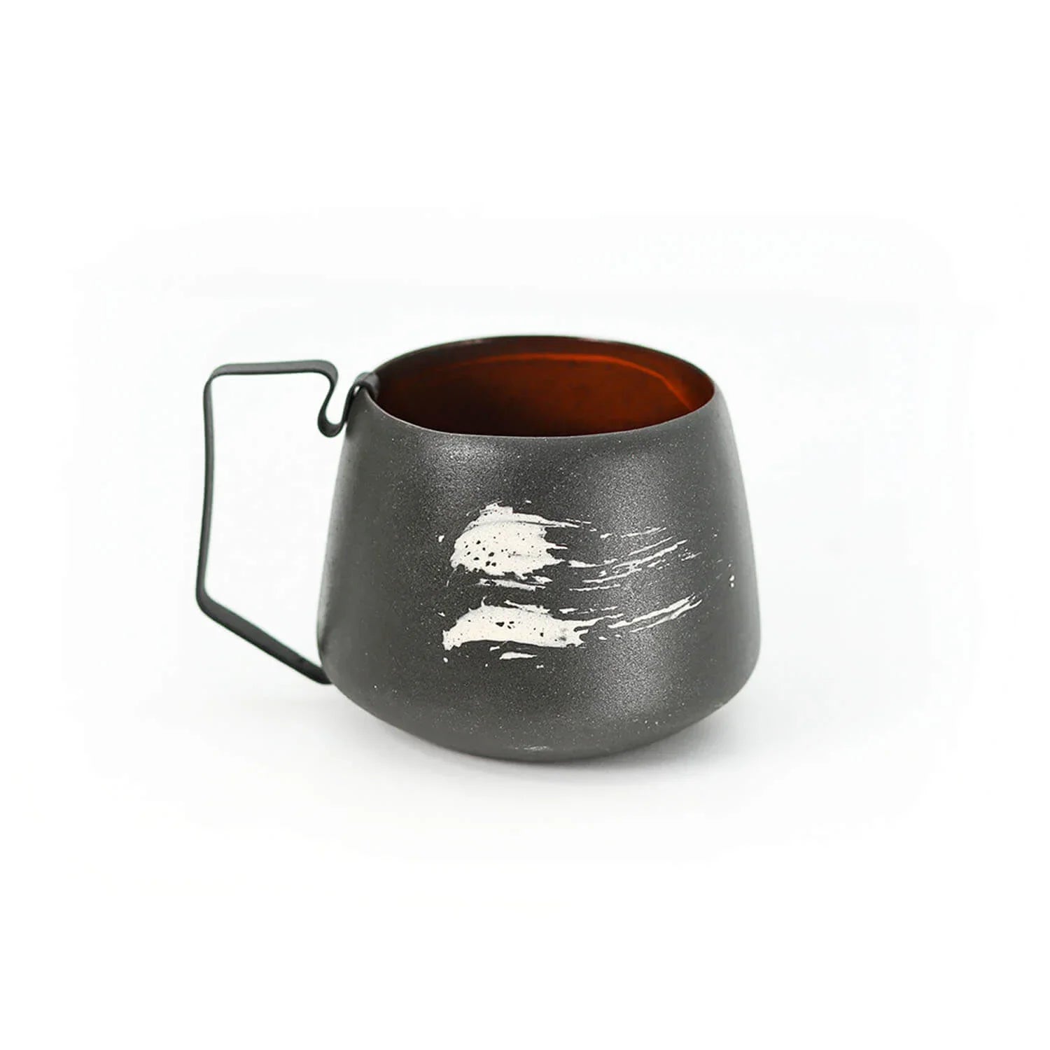 Hic Ceramics Sand Medium Stoneware Cup with Removable Stainless Steel Handle