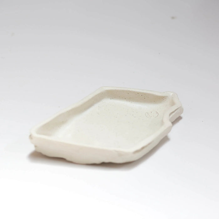 Hic Ceramics Snow White Medium Double-Sided Serving Piece