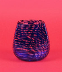 Barbablanca Hand-Blown Glass Object — Blue