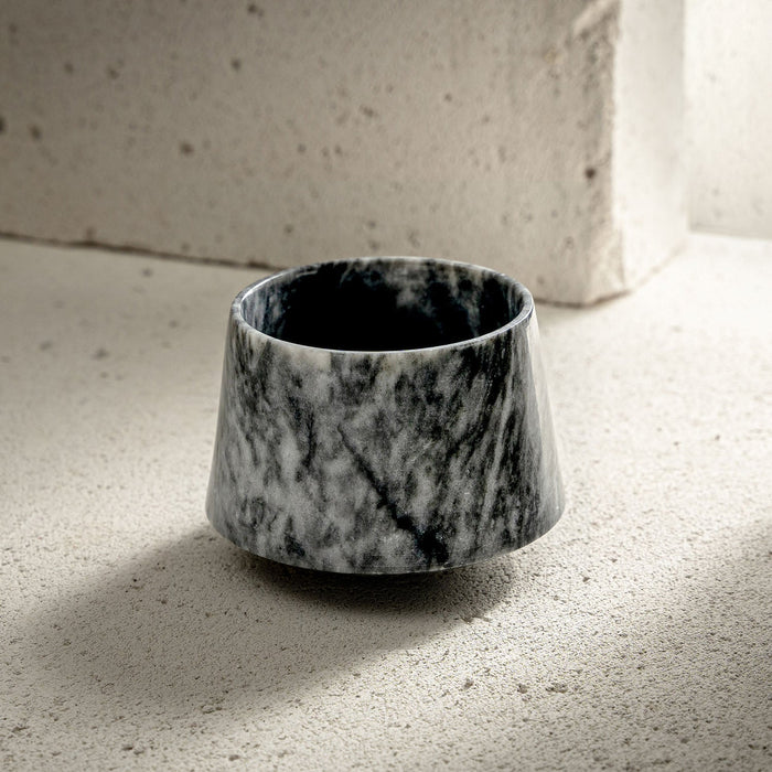 Tumbling Marble Tumblers - Handcrafted Luxury in 3 Unique Marble Finishes (Mugla Black)