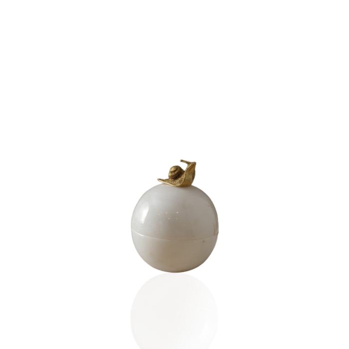 Lento Snail Marble Bonbonnière