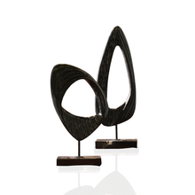 Layni Decor – Sculptural Balance in Organic Form Set of 2
