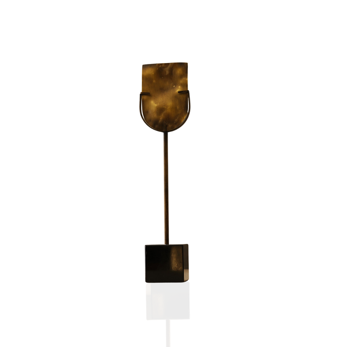 Brass Plate Abstract Sculpture