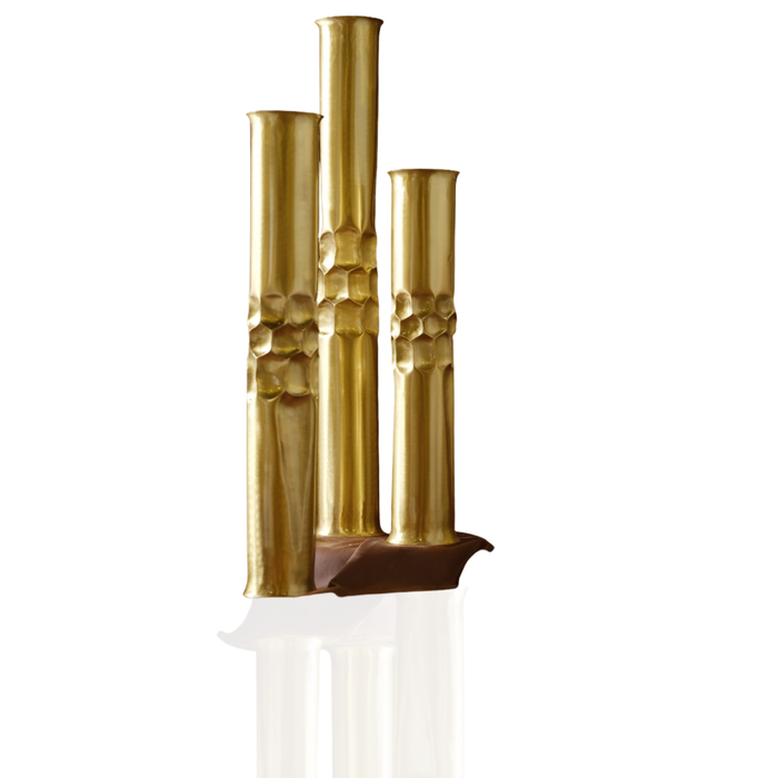 Golden Hive Candle Holder – Set of 3