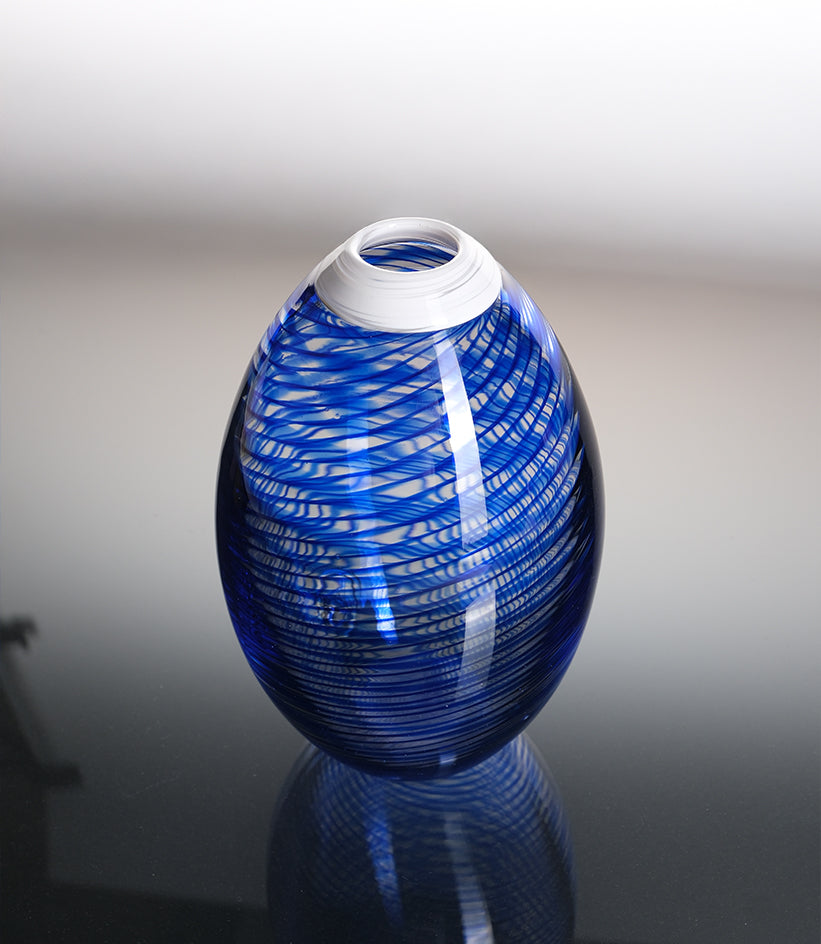 Sogni Azzurri Hand-Blown Glass Object