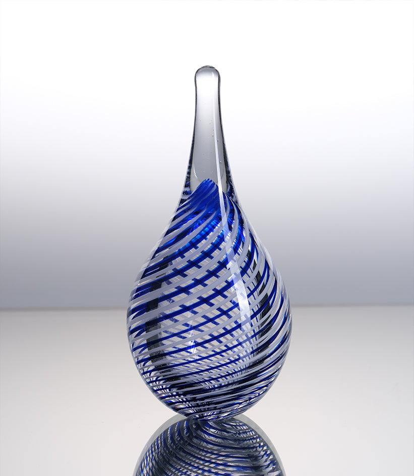 Filigrana Appuntita Hand-Blown Glass Vase