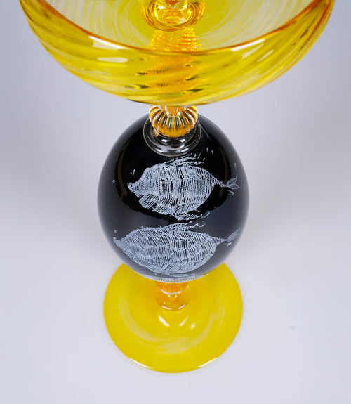 BB.XL Ambra di Mare — Hand-Blown Art Glass