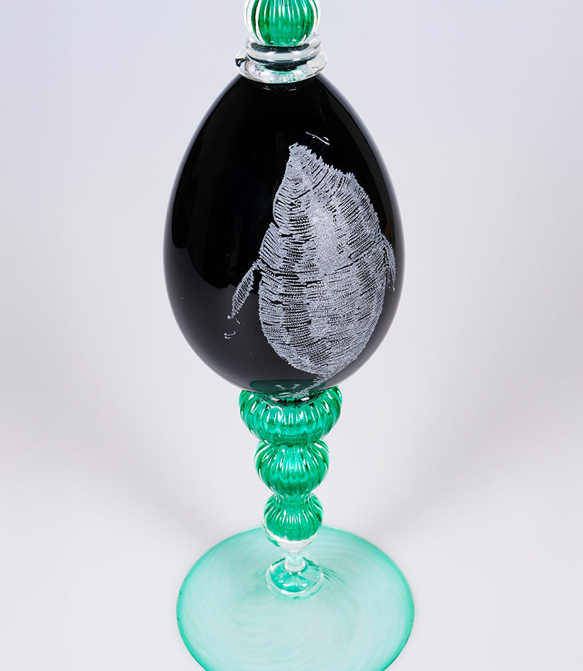 BB.XL Verde di Mare — Hand-Blown Art Glass