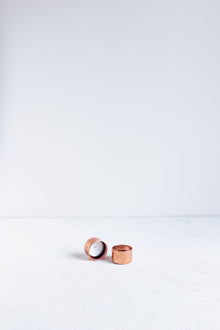 Handcrafted Copper Tealight Candle Holders – Set of 3 – view 5