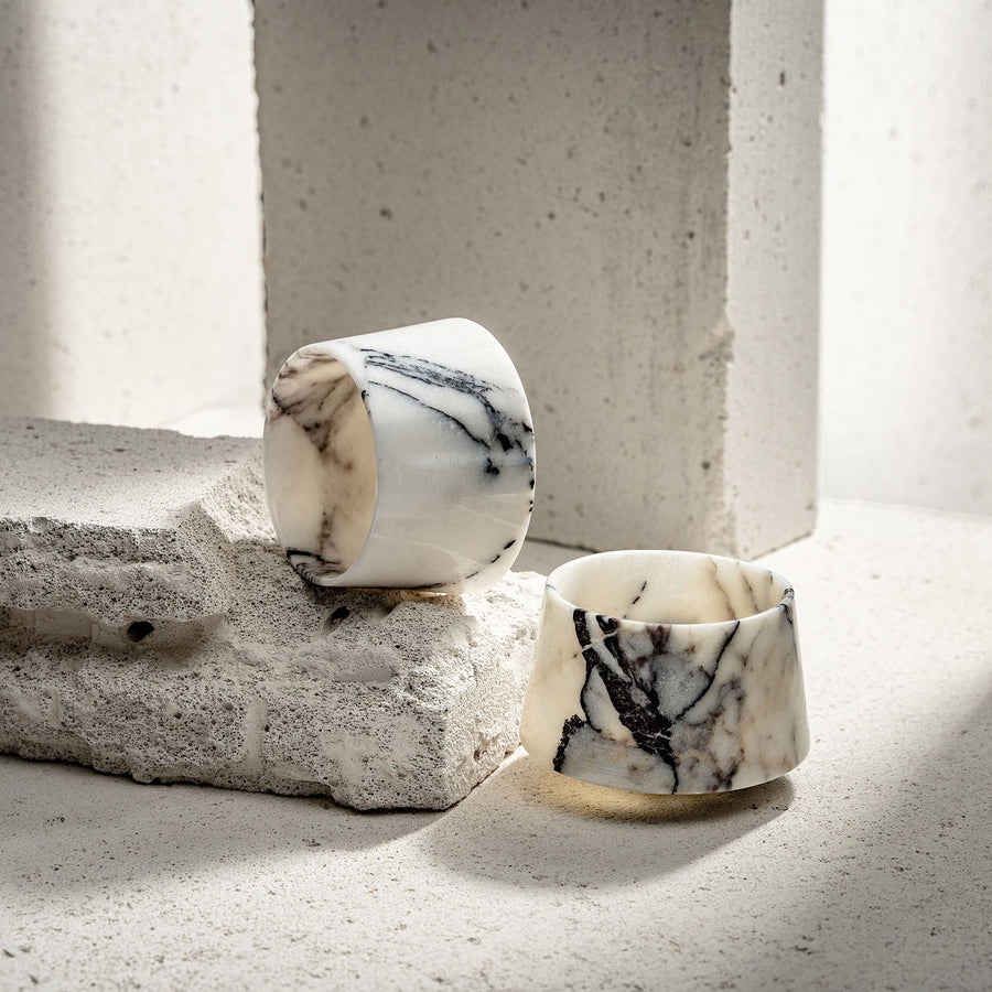 Tumbling Marble Tumblers - Handcrafted Luxury in 3 Unique Marble Finishes ( – view 4