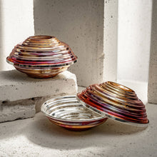 Serrated Copper Bowl Set - Handcrafted Artistry in 3 Unique Finishes (Coppe – view 5