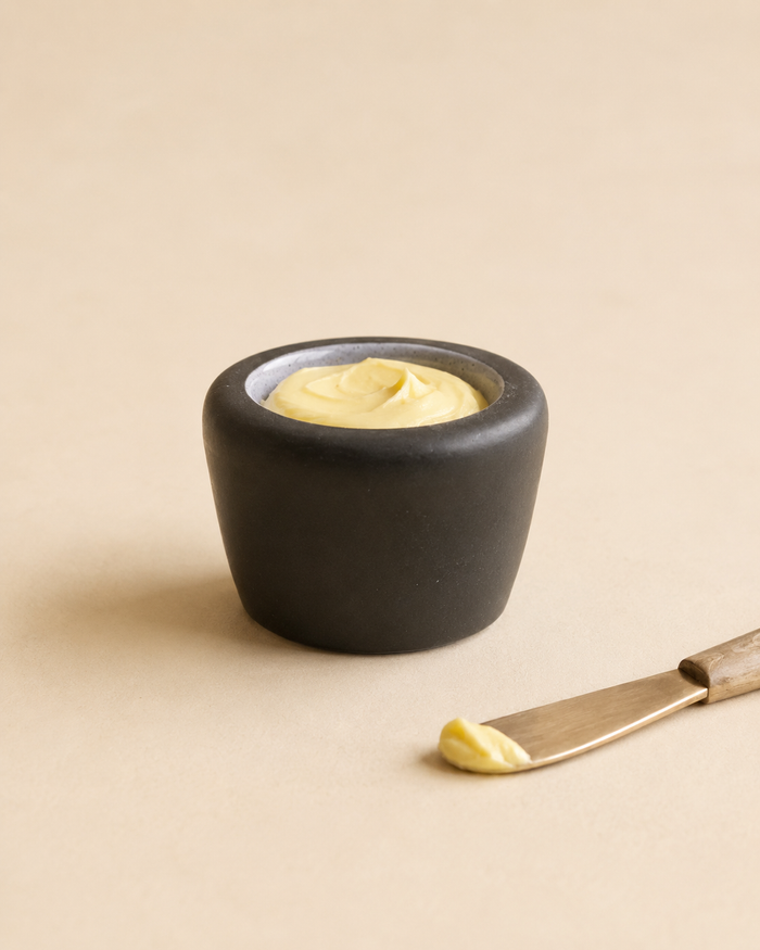 Hic Ceramics Curves Butter Plate Double Face — Handcrafted Stoneware Dish
