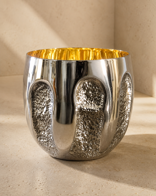 CHASED COPPER TUMBLER # 28