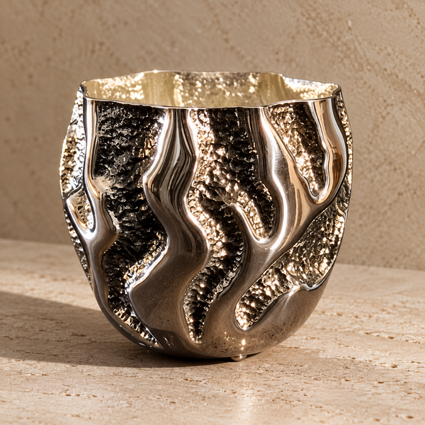 CHASED COPPER TUMBLER # 20
