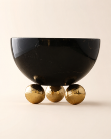 Marble Bowl on Three Sphere Feet II