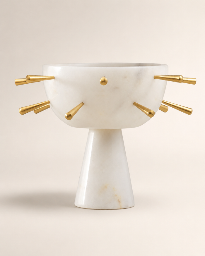 Thorn Bowl on Marble Base