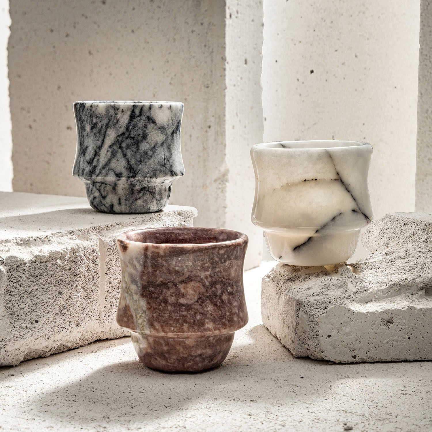 Handcrafted Marble Tumblers - Luxury in Three Exquisite Marble Finishes (Af – view 10
