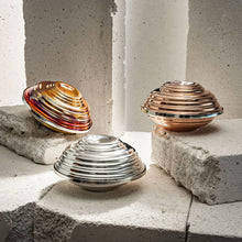 Serrated Copper Bowl Set - Handcrafted Artistry in 3 Unique Finishes (Coppe – view 10
